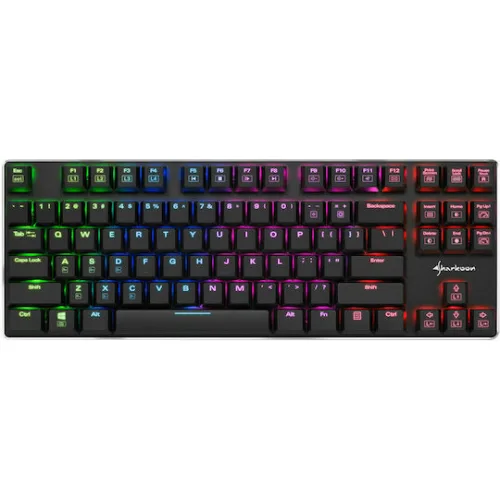 Sharkoon PureWriter TKL RGB Gaming Μηχανικό Πληκτρολόγιο Tenkeyless με Kailh Blue διακόπτες και RGB φωτισμό (Αγγλικό US) Sharkoon PureWriter TKL RGB Gaming Μηχανικό Πληκτρολόγιο Tenkeyless με Kailh Blue διακόπτες και RGB φωτισμό (Αγγλικό US)