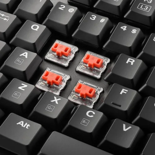 Sharkoon PureWriter TKL RGB Gaming Μηχανικό Πληκτρολόγιο Tenkeyless με Kailh Blue διακόπτες και RGB φωτισμό (Αγγλικό US) Sharkoon PureWriter TKL RGB Gaming Μηχανικό Πληκτρολόγιο Tenkeyless με Kailh Blue διακόπτες και RGB φωτισμό (Αγγλικό US)
