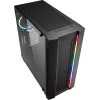 Sharkoon Elite Shark CA200M Gaming Midi Tower Κουτί Υπολογιστή με Πλαϊνό Παράθυρο και RGB Φωτισμό Μαύρο