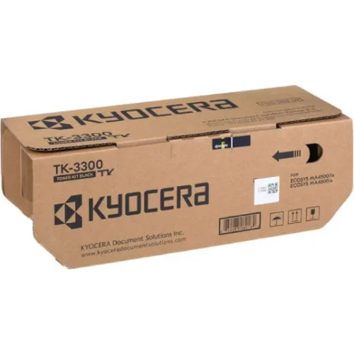 Kyocera TK-3300 Γνήσιο Toner Laser Εκτυπωτή Μαύρο 14500 Σελίδων (1T0C100NL0)