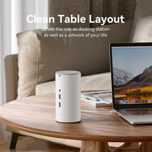 Vention Docking Station USB-C Docking Station με HDMI 4K PD Ethernet και σύνδεση 2 Οθονών