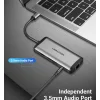 Vention USB 3.2 Hub 10 Θυρών με σύνδεση USB-C / USB-A / Ethernet Ασημί