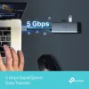 TP-LINK USB-C Docking Station με HDMI 4K PD Ethernet Γκρι (UH6120C)