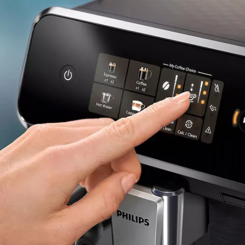 Philips Series 2300 Αυτόματη Μηχανή Espresso 1500W Πίεσης 15bar με Μύλο Άλεσης Μαύρη