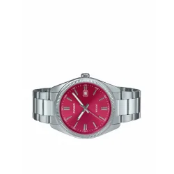 Casio Ανδρικό Ρολόι 38.5mm Μπαταρίας με Ασημί Μεταλλικό Μπρασελέ Casio Ανδρικό Ρολόι 38.5mm Μπαταρίας με Ασημί Μεταλλικό Μπρασελέ