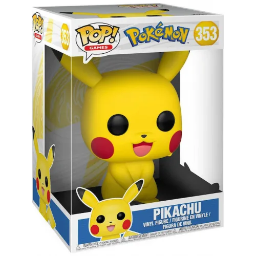 Funko Pop! Games: Pokemon - Pikachu 353 Supersized 10" (25cm) Funko Pop! Games: Pokemon - Pikachu 353 Supersized 10" (25cm)