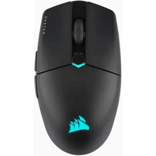 Corsair Katar Elite Ασύρματο RGB Gaming Ποντίκι 26000 DPI Μαύρο