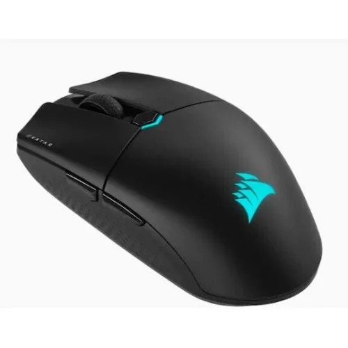 Corsair Katar Elite Ασύρματο RGB Gaming Ποντίκι 26000 DPI Μαύρο