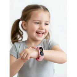 Kiddoboo Παιδικό Smartwatch 24.384mm Smart Band Ροζ Kiddoboo Παιδικό Smartwatch 24.384mm Smart Band Ροζ