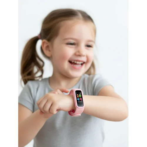 Kiddoboo Παιδικό Smartwatch 24.384mm Smart Band Ροζ Kiddoboo Παιδικό Smartwatch 24.384mm Smart Band Ροζ