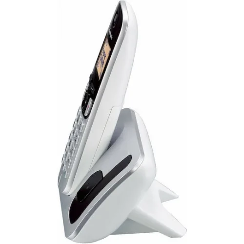 Panasonic KX-TGC250 Ασύρματο Τηλέφωνο με Ελληνικό Μενού Ασημί