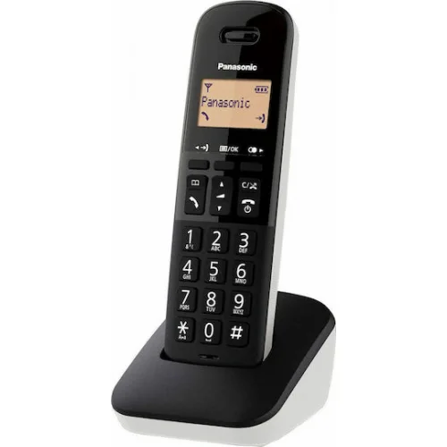 Panasonic KX-TGC250 Ασύρματο Τηλέφωνο με Ελληνικό Μενού Ασημί
