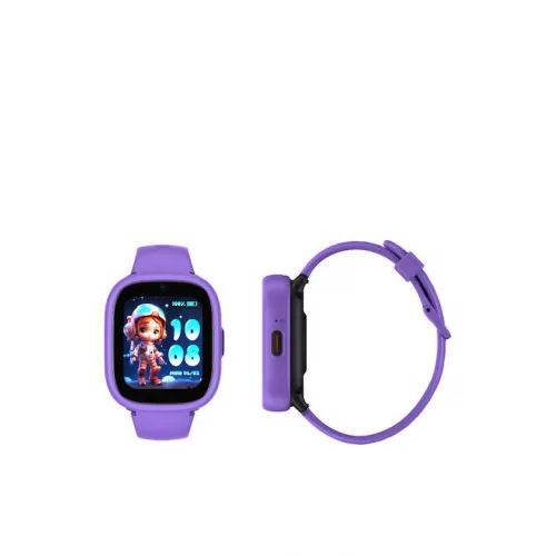 Kiddoboo Παιδικό Smartwatch x Lagenio WatchMe 4G K3 Gen2 με Κάμερα Pink/Purple