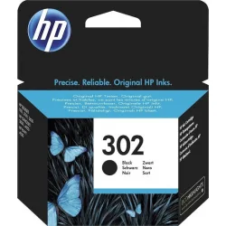 HP 302 Γνήσιο Μελάνι Εκτυπωτή InkJet Μαύρο (F6U66AE)