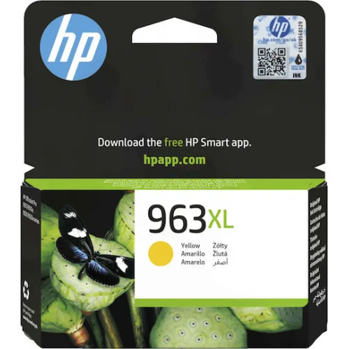 HP 963XL Γνήσιο Μελάνι Εκτυπωτή InkJet Κίτρινο (3JA29AE)
