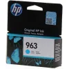 HP 963 Γνήσιο Μελάνι Εκτυπωτή InkJet Κυανό (3JA23AE)