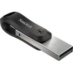 Sandisk iXpand 256GB USB 3.1 Stick με σύνδεση Lightning & USB-A Μαύρο