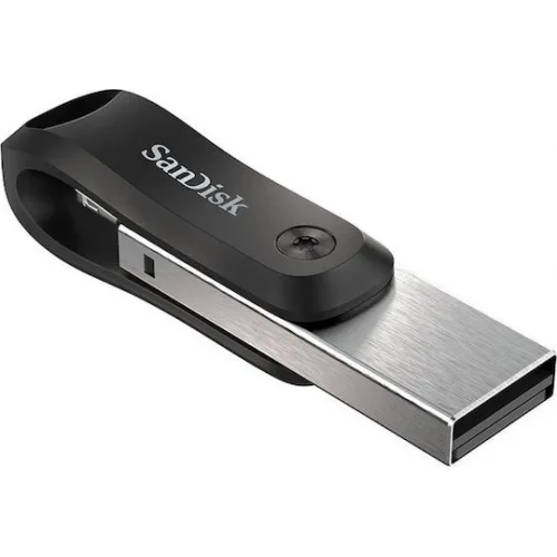 Sandisk iXpand 256GB USB 3.1 Stick με σύνδεση Lightning & USB-A Μαύρο