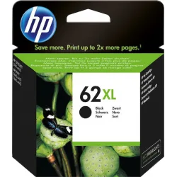 HP 62XL Γνήσιο Μελάνι Εκτυπωτή InkJet Μαύρο (C2P05AE)