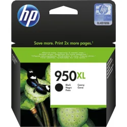 HP 950XL Γνήσιο Μελάνι Εκτυπωτή InkJet Μαύρο (CN045AE)