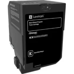 Lexmark 74C20K0 Γνήσιο Toner Laser Εκτυπωτή Μαύρο Return Program 3000 Σελίδων