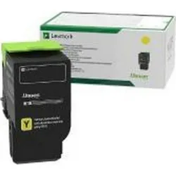 Lexmark 78C20Y0 Γνήσιο Toner Laser Εκτυπωτή Κίτρινο Return Program 1400 Σελίδων