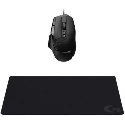 Logitech G502 X Gaming Ποντίκι 25600 DPI & G240 Mouse Pad Μαύρο