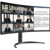 LG 34WR55QK-B Ultrawide VA HDR Curved Monitor 34" QHD 3440x1440 με Χρόνο Απόκρισης 5ms GTG