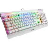 Sharkoon Skiller SGK3 Gaming Μηχανικό Πληκτρολόγιο με Kailh Red διακόπτες και RGB φωτισμό (Αγγλικό US) Λευκό Sharkoon Skiller SGK3 Gaming Μηχανικό Πληκτρολόγιο με Kailh Red διακόπτες και RGB φωτισμό (Αγγλικό US) Λευκό