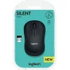 Logitech M220 Silent Ασύρματο Ποντίκι Μαύρο