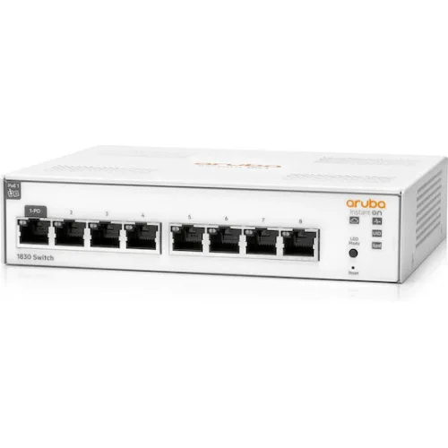 Aruba Aruba Instant On 1830 Managed L2 Switch με 8 Θύρες Gigabit (1Gbps) Ethernet