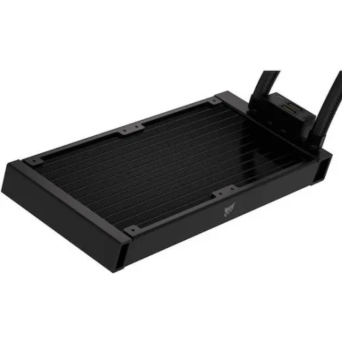 Corsair iCUE Link H100i LCD Υδρόψυξη Επεξεργαστή Διπλού Ανεμιστήρα 120mm για Socket AM4/AM5/1700/1200/115x με RGB Φωτισμό