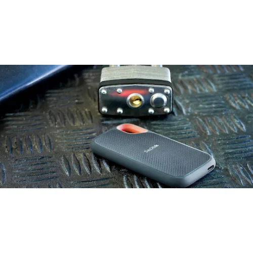 Sandisk Extreme SSD V2 USB 3.2 / USB-C 1TB 2.5" Μαύρο