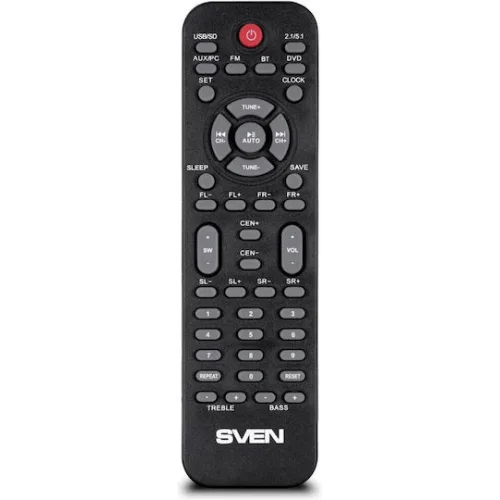 Sven HT-201 Ασύρματα Ηχεία Υπολογιστή 5.1 με Bluetooth και Ισχύ 20W σε Μαύρο Χρώμα