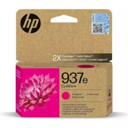 HP 937e EvoMore Γνήσιο Μελάνι Εκτυπωτή InkJet Ματζέντα (4S6W7NE)