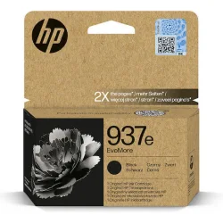 HP 937e EvoMore Γνήσιο Μελάνι Εκτυπωτή InkJet Μαύρο (4S6W9NE)