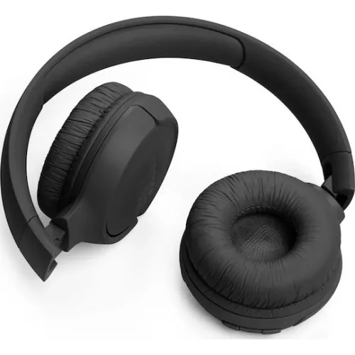 JBL Tune 520BT Ασύρματα / Ενσύρματα On Ear Ακουστικά με Ραδιόφωνο με 57 ώρες Λειτουργίας Μαύρα