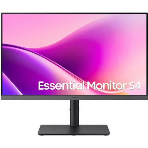 Samsung Essential S4 S43UF IPS Monitor 24" FHD 1920x1080 με Χρόνο Απόκρισης 5ms GTG