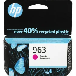 HP 963 Γνήσιο Μελάνι Εκτυπωτή InkJet Ματζέντα (3JA24AE)