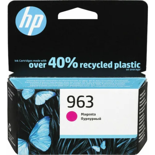 HP 963 Γνήσιο Μελάνι Εκτυπωτή InkJet Ματζέντα (3JA24AE)