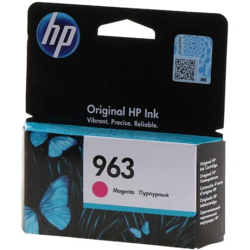 HP 963 Γνήσιο Μελάνι Εκτυπωτή InkJet Ματζέντα (3JA24AE)