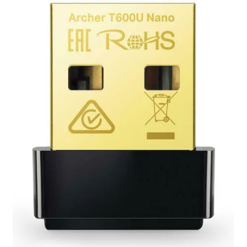 TP-LINK Archer T600U Nano v1 Ασύρματος USB Αντάπτορας Δικτύου 600Mbps