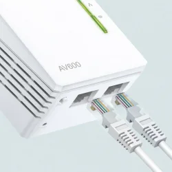 TP-LINK TL-WPA4220 v4 Powerline για Ασύρματη Σύνδεση Wi‑Fi 4 και 2 Θύρες Ethernet