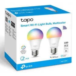 TP-LINK Smart Λάμπες Tapo L530E v1 LED 8.7W για Ντουί E27 RGBW 806lm Dimmable 2τμχ