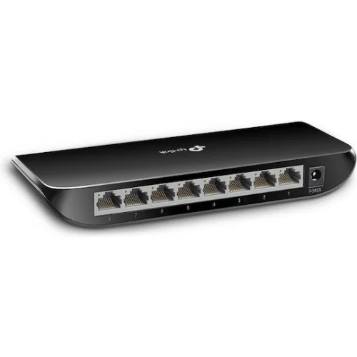 TP-LINK TL-SG1008D v1 Unmanaged L2 Switch με 8 Θύρες Gigabit (1Gbps) Ethernet