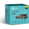 TP-LINK TL-SG105E v5 Unmanaged L2 Switch με 5 Θύρες Gigabit (1Gbps) Ethernet