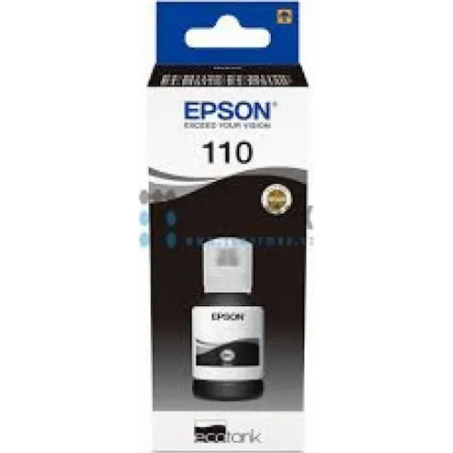 Epson 110 Γνήσιο Μελάνι Εκτυπωτή InkJet Μαύρο (C13T03P14A)
