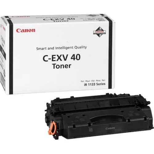 Canon C-EXV40 Γνήσιο Toner Laser Εκτυπωτή Μαύρο 6000 Σελίδων (3480B006)