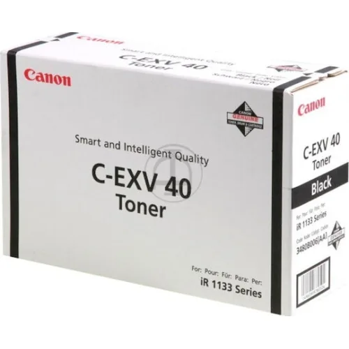 Canon C-EXV40 Γνήσιο Toner Laser Εκτυπωτή Μαύρο 6000 Σελίδων (3480B006)