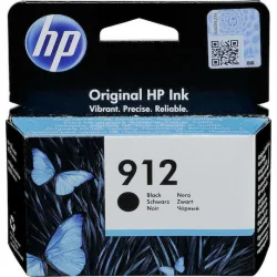 HP 912 Γνήσιο Μελάνι Εκτυπωτή InkJet Μαύρο (3YL80AE)